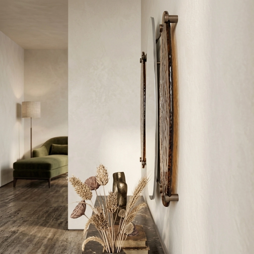 Solstice Sculptural Mirror - Image 3