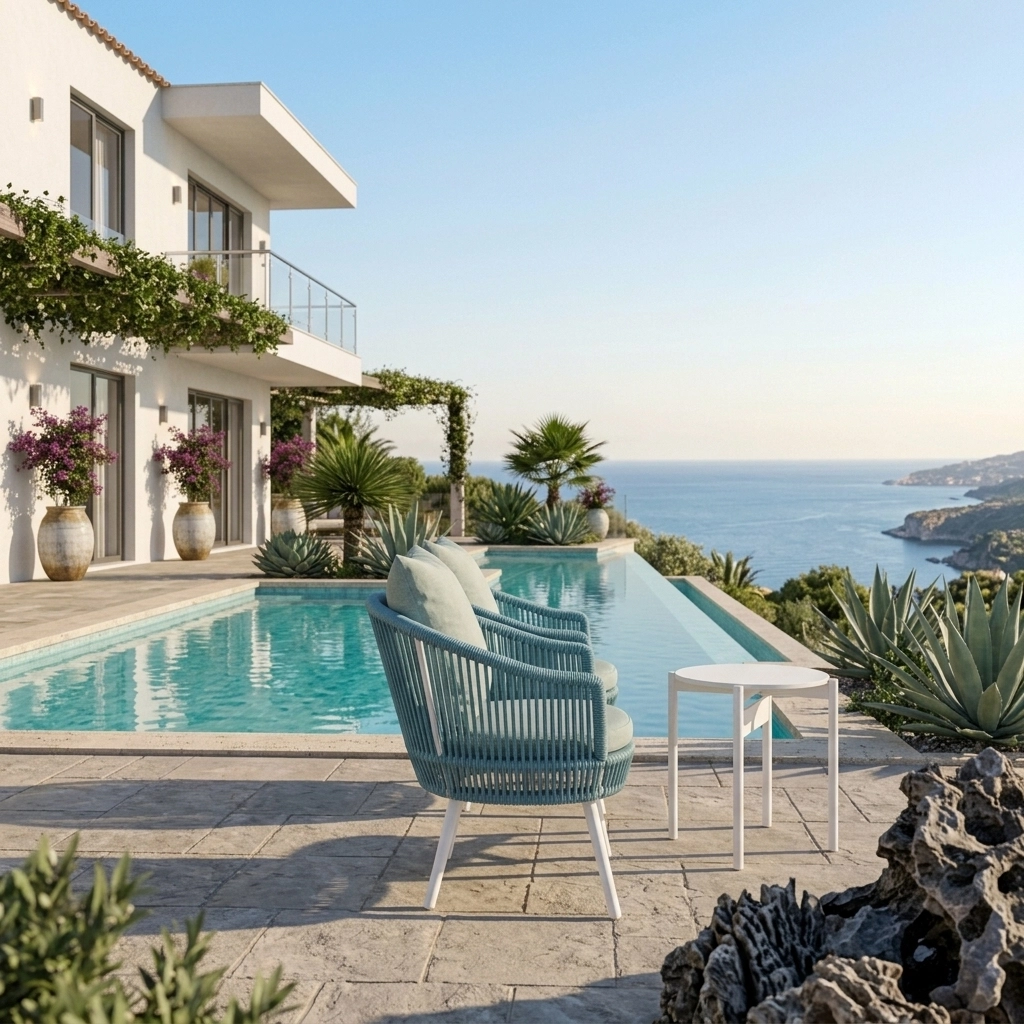 Azure Outdoor Lounge Set - Image 6