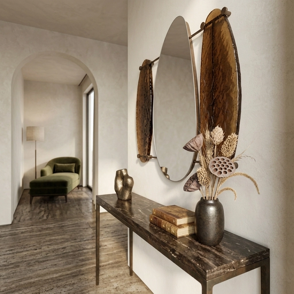 Solstice Sculptural Mirror - Image 2