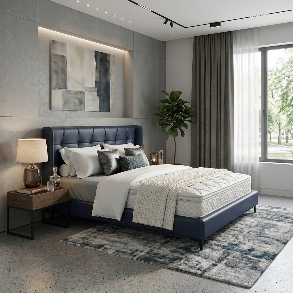 Grid Luxe Bed - Image 3