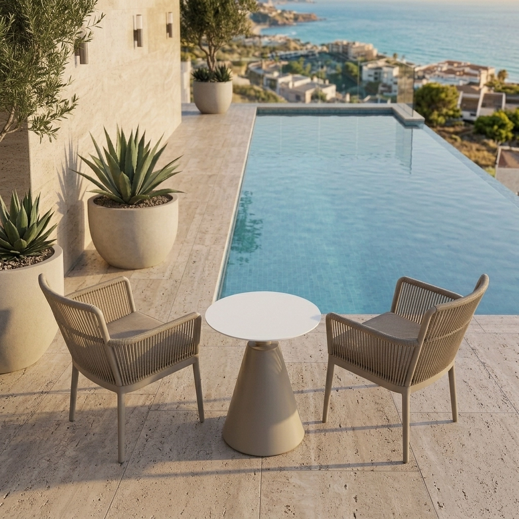 Terra Outdoor Bistro Set - Image 3