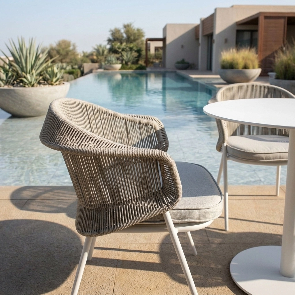 Coastal Outdoor Dining Set - Image 4