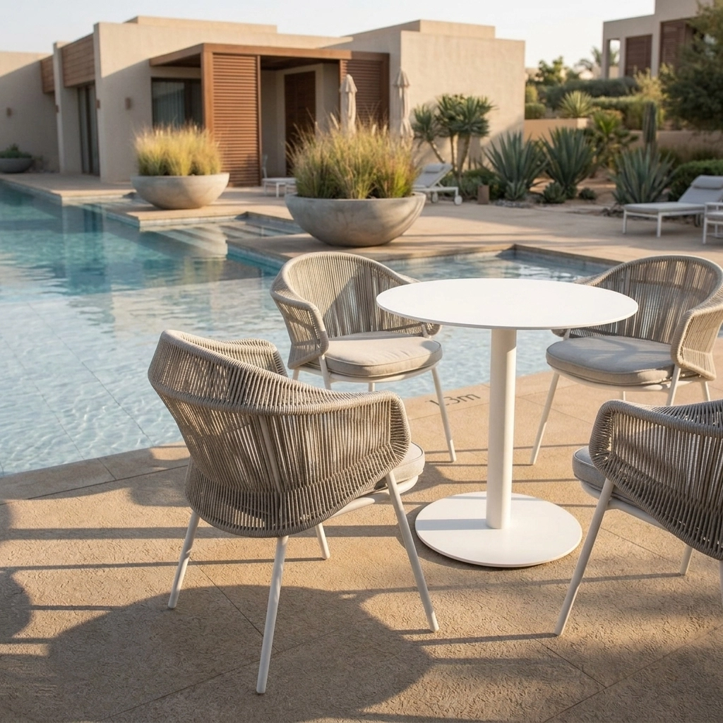 Coastal Outdoor Dining Set - Image 2