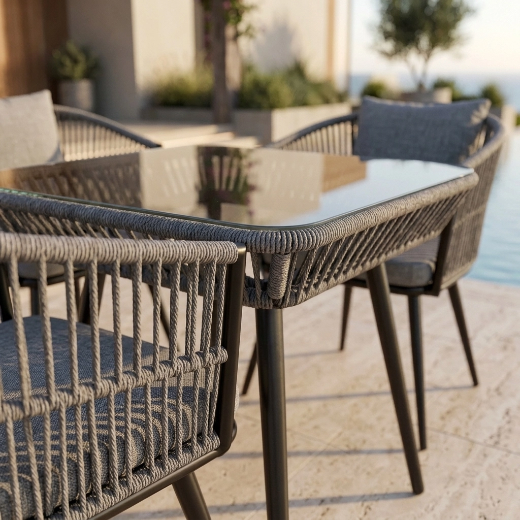 Horizon Outdoor Dining Set - Image 5