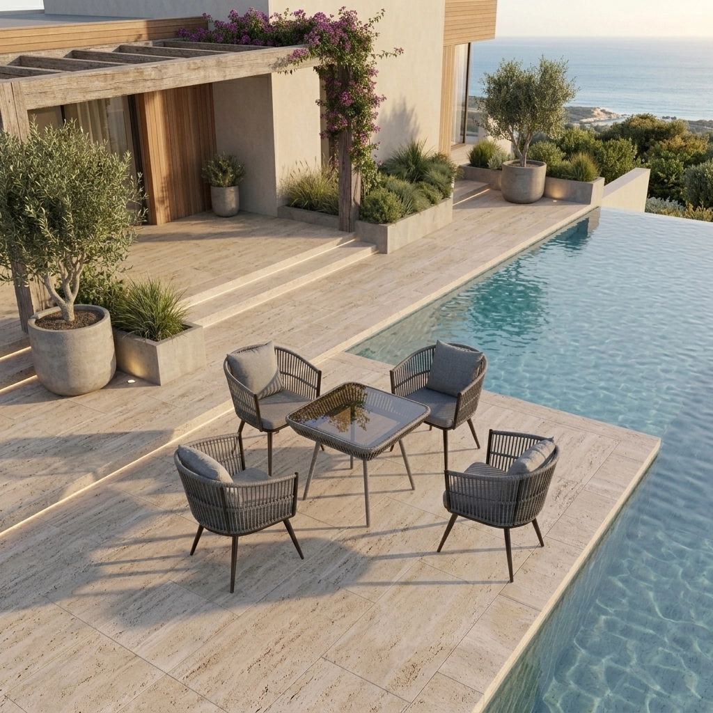 Horizon Outdoor Dining Set - Image 4