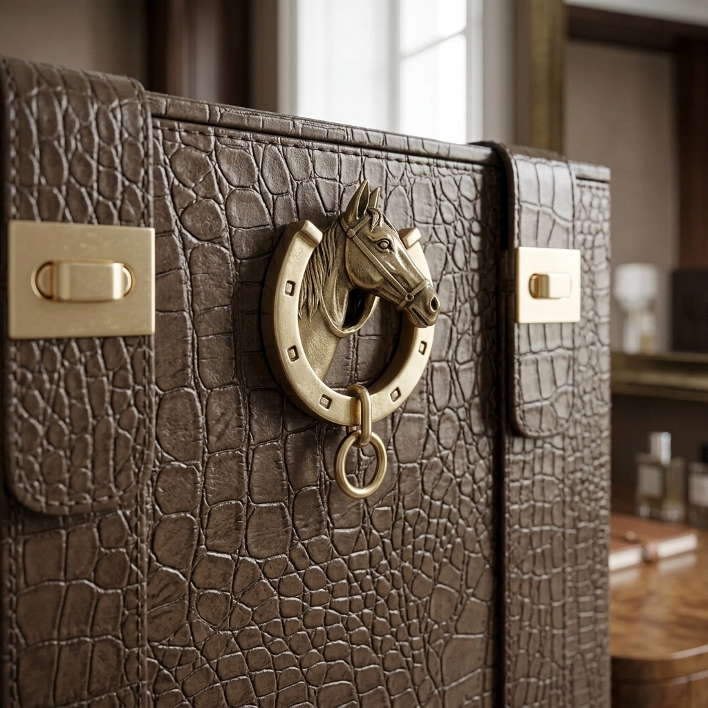 Equestrian Luxury Bar Chest - Image 2