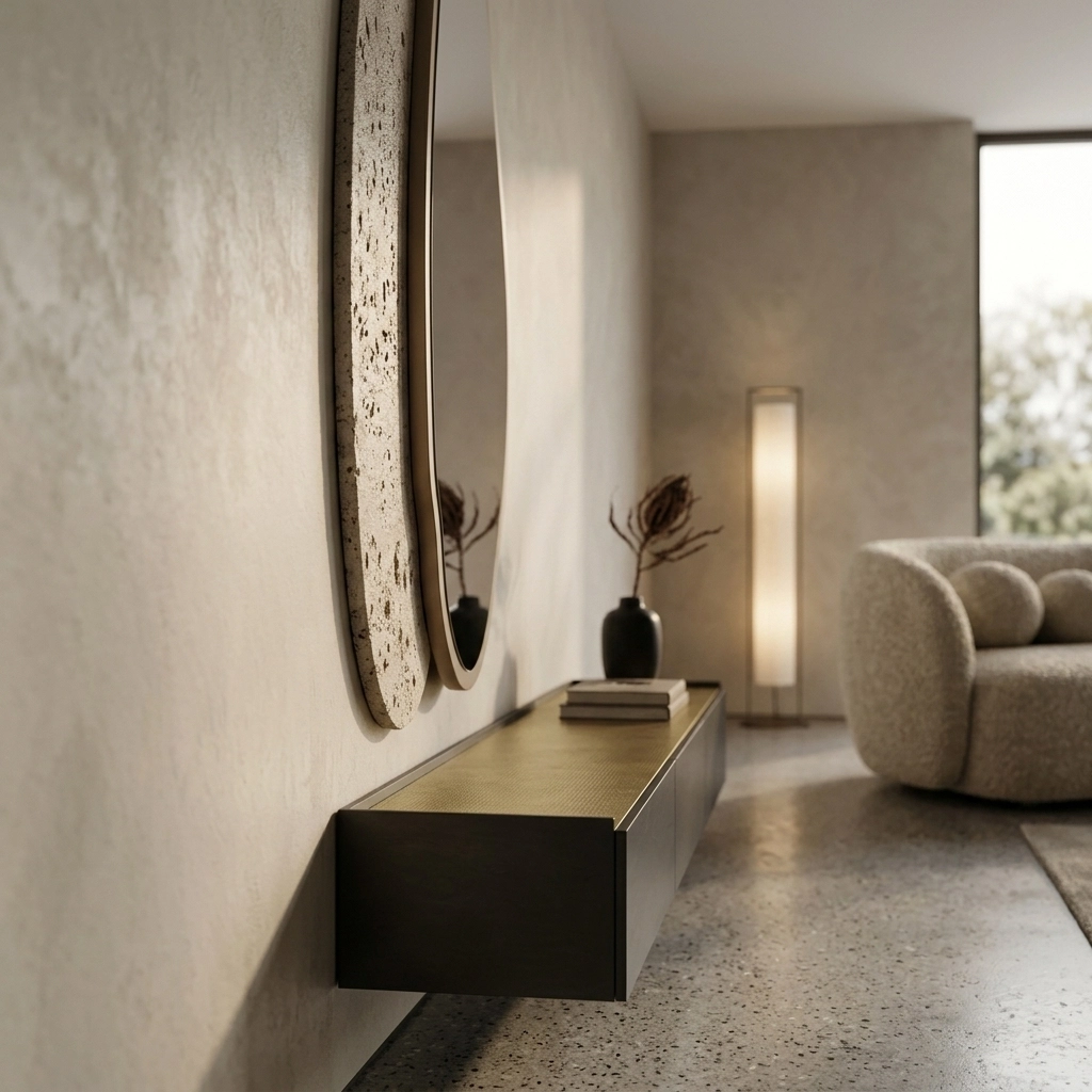 Contour Sculptural Mirror - Image 4