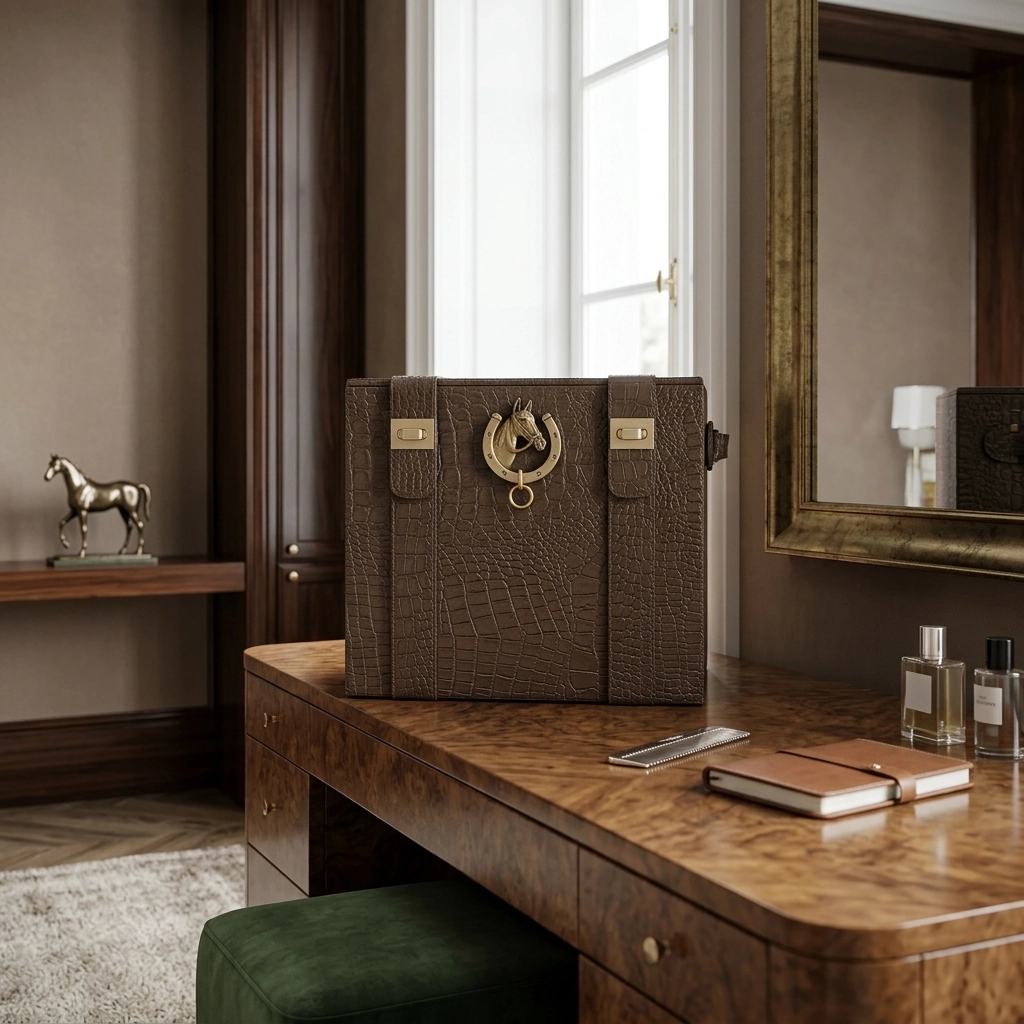Equestrian Luxury Bar Chest - Image 4