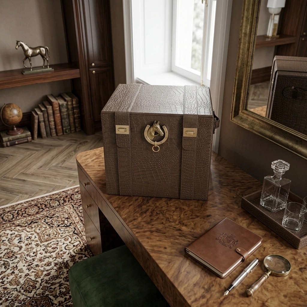 Equestrian Luxury Bar Chest - Image 5