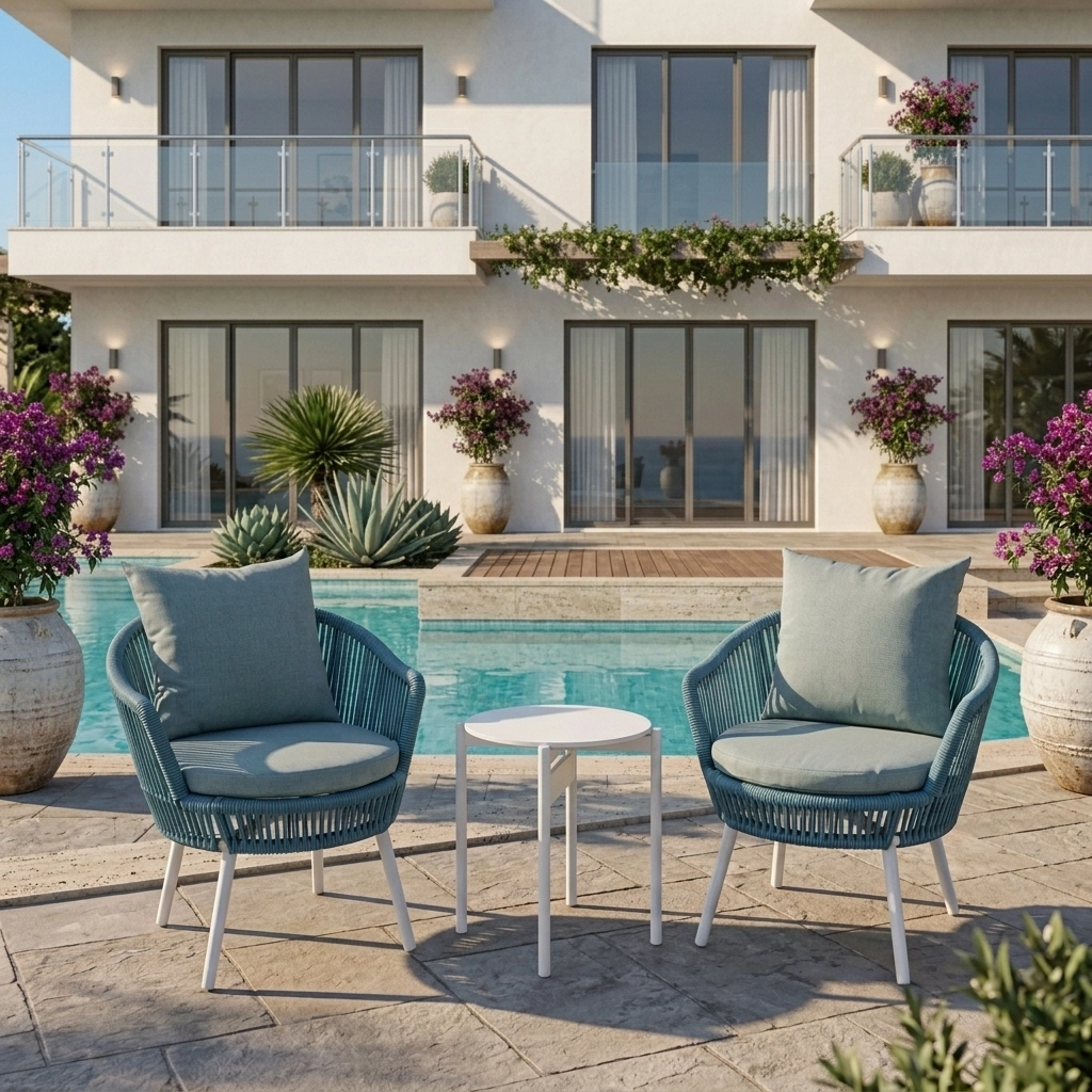 Azure Outdoor Lounge Set - Image 3