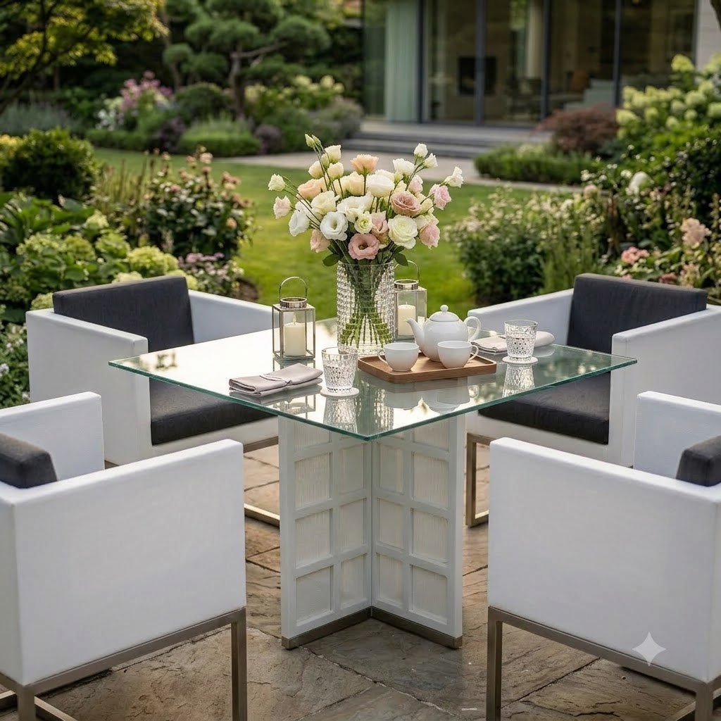 Azure Outdoor Dining Set - Image 4